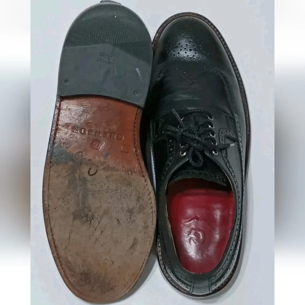 GRENSON Men's Black Shoes Size 9